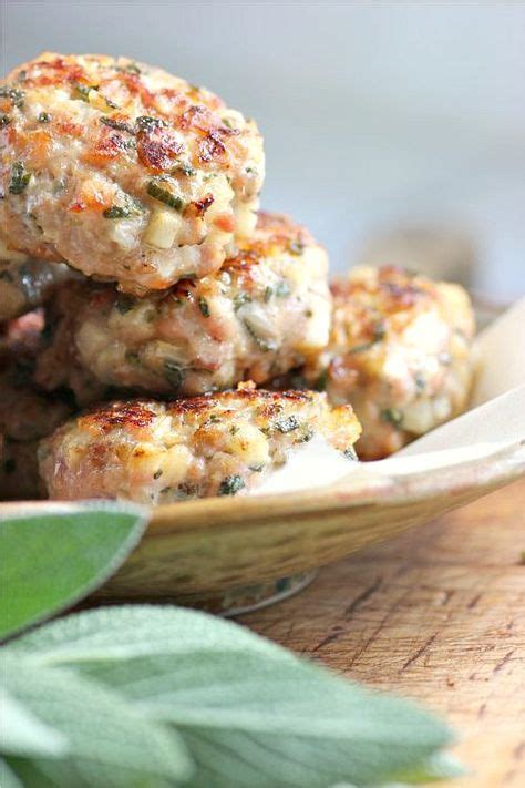 Cook the sausage and onions together until sausage is browned and onions are soft. Chicken and Apple Sausage Patties | Recipe in 2020 | Food ...