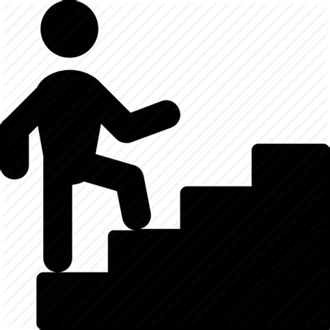 What's the best way to remodel a staircase? Climbing, stairs, steps, upstairs, upward icon