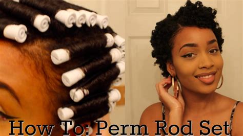 My hair dresser told me that if i wanted to remove the perm , i would have to rinse my hair with beer and treat it with hair mayonaise. How To: Perm Rod Set + Lay Baby Hairs on Short/Awkward ...