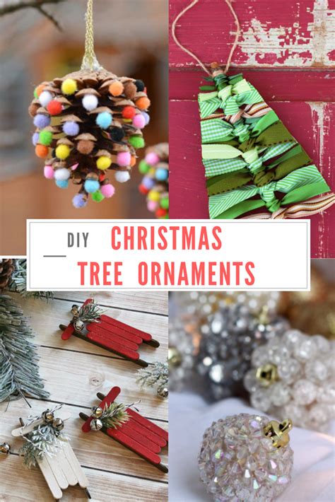 I love to have personal touches in my christmas decor, so i decided it would be fun to have each member of our family's name on the tree! do it yourself divas: 7 Unique DIY Christmas Tree Ornaments