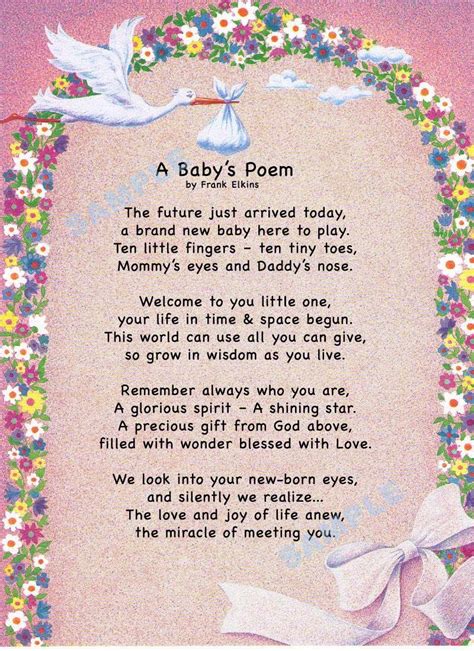 Baby Poem Baby Girl Quotes New Baby Girl Congratulations Baby Poems