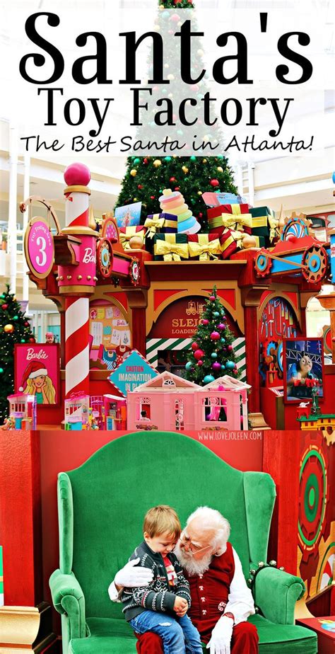 Santas Toy Factory At North Point Mall Santa Toys Santa Santas