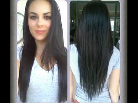 Good morning everyone, i show you a long haircut tutorial with layers, step by step, all the hair is cut at the front with a 90°. How To: Cut Your Hair At Home! (V-Shape, Long Layers ...