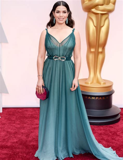 Alfombra Roja Oscars 2015 Las Mejor Vestidas America Ferrera