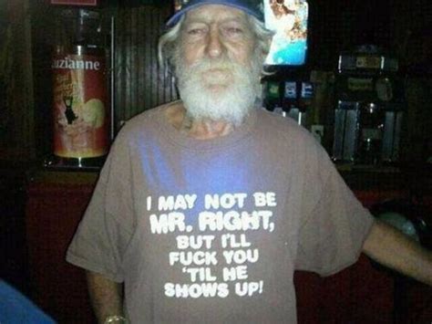 Old People Rocking Hilariously Inappropriate T Shirts