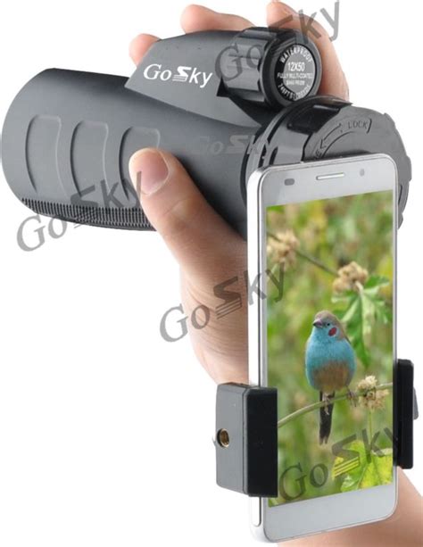 Gosky Quick Cell Phone Adapter Mount Compatible With Binocular