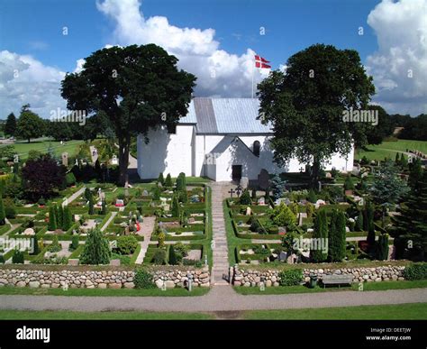 Church At Jelling Denmark Stock Photo Alamy