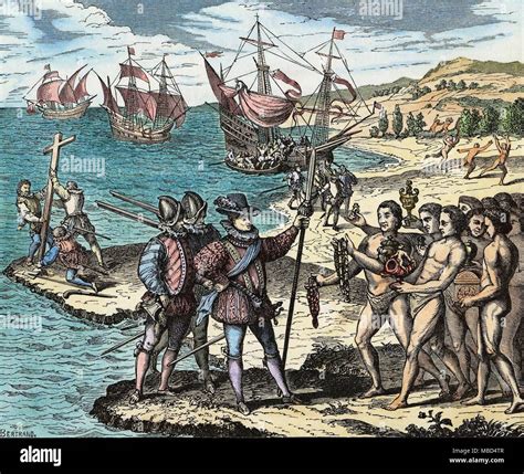 Histoire De Lamerica Columbus Le 12 Mai 1492 Christophe Colomb