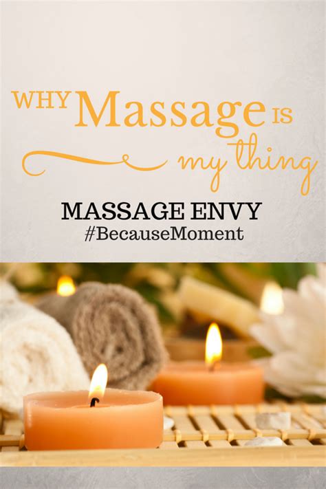 Why Massage Is My Thing Becausemoment