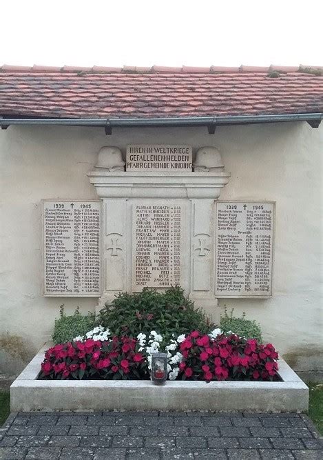 War Memorial Kirchenburg Kinding Kinding