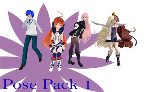 Mmd Pose Pack 1 By Mmd Nay Pmd On Deviantart