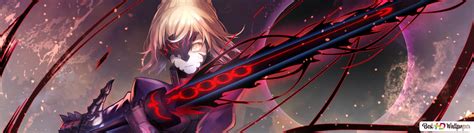 Fate Stay Night Heavens Sensação Saber Alter Hd Wallpaper Download