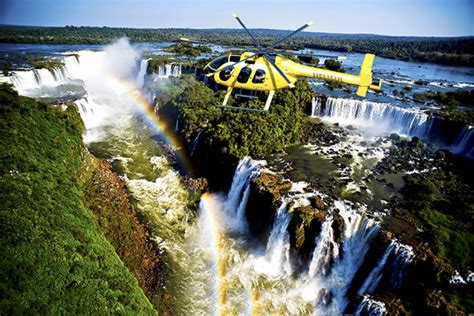 helicopter ride iguazu falls best image