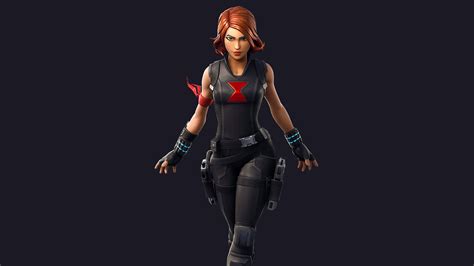 Fortnite Marvel Set Black Widow Skin Outfit Uhd 4k Wallpaper Pixelz