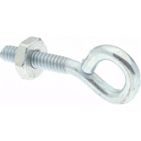 Gibraltar 6 32 Zinc Plated Finish Steel Wire Turned Open Eye Bolt