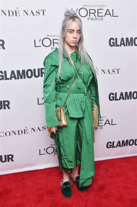 Billie Eilish Glamour Women Of The Year 2017 In New York City