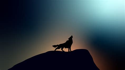 Wolf Howling 4k Hd Artist 4k Wallpapers Images Backgrounds Photos