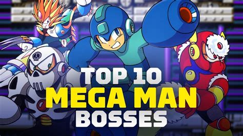 Top 10 Mega Man Robot Masters Youtube