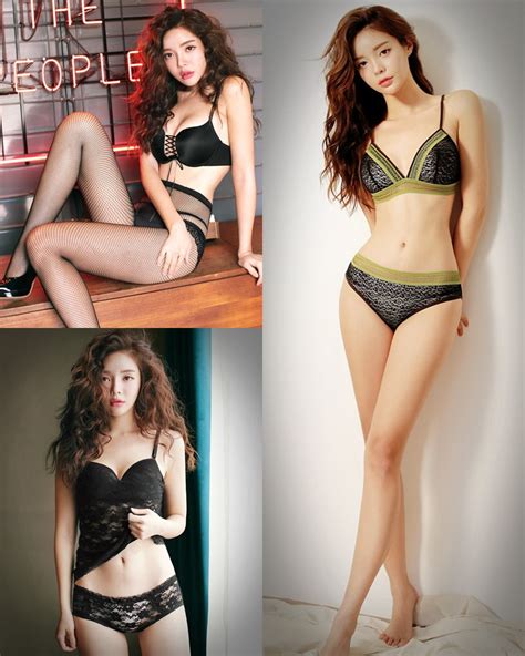 Korean Fashion Model Jin Hee Sexy Lingerie Collection