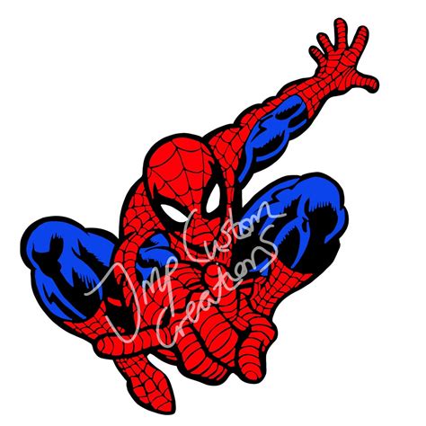 Spider Man Svg Layered Svg Cut File Cricut Etsy