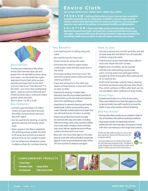 Then wipe the wet, clean surface with your window cloth until dry. How do I use my Norwex Enviro Cloth?