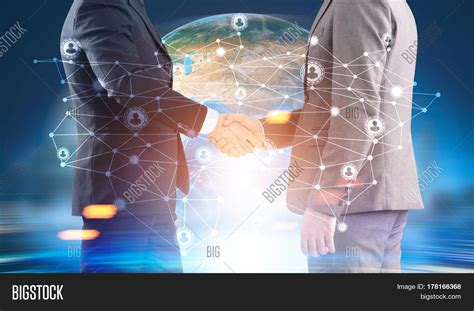 Two Men Shaking Hands Image And Photo Free Trial Bigstock