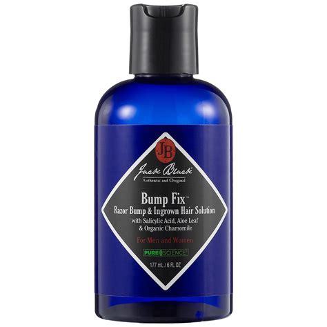 Rub your face in a circular motion every day using a wet washcloth or an exfoliating scrub to tease out ingrown hairs. Jack Black + Bump Fix Razor Bump & Ingrown Hair Solution
