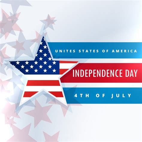 Free Vector United States Of America Independence Day