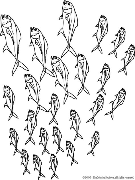 You can easily print or download them at your convenience. Kids-n-fun.com | 41 coloring pages of Fish