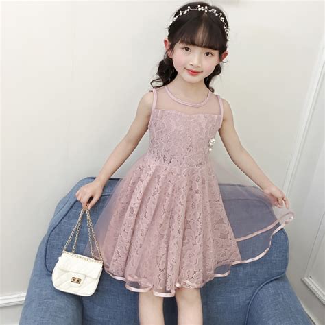 New Summer Princess Dress For Girl Baby Clothes 2018 O Neck Children