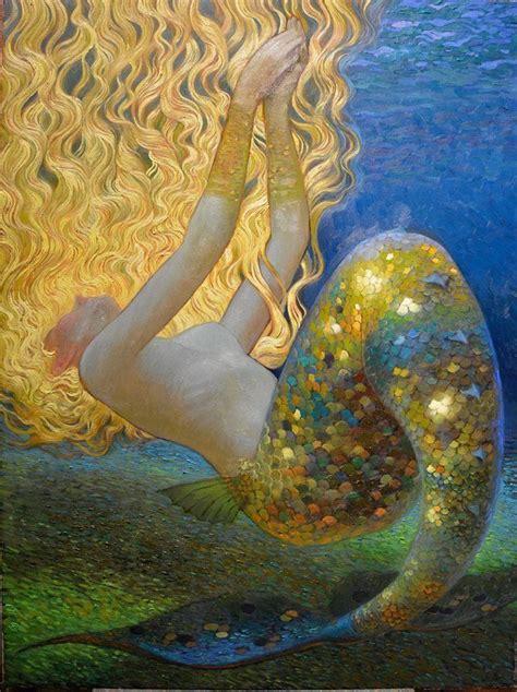 Mermaid Mermaid Art Fantasy Art Illustration Art