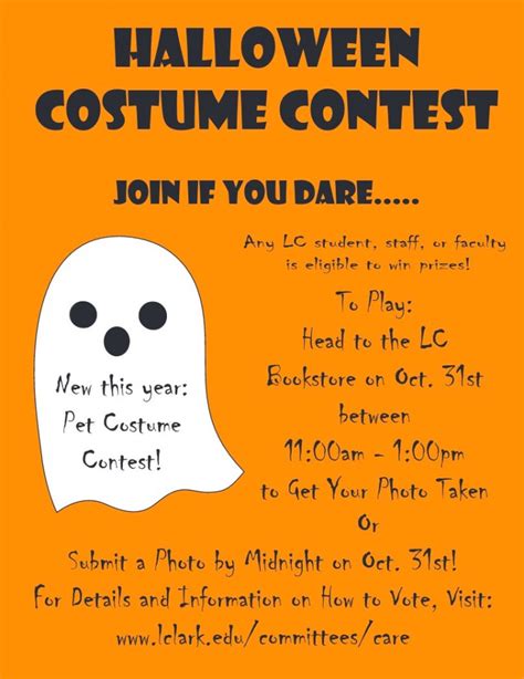 Landc Halloween Costume Contest Care Community And Recreation For
