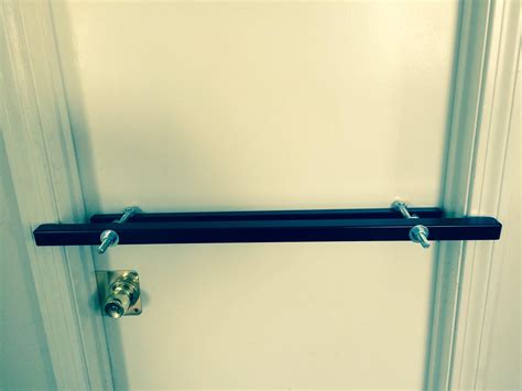 Clamp a steel bar and. Pin on Door Security Pro - Home Door Security Kit