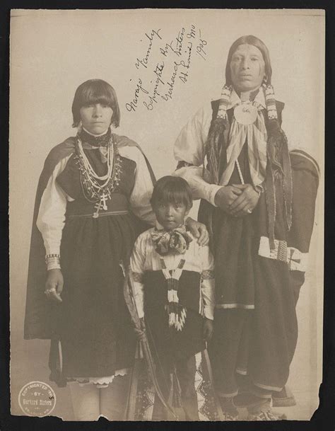 Navajo Clothing And Hair Styles 1900 Tota