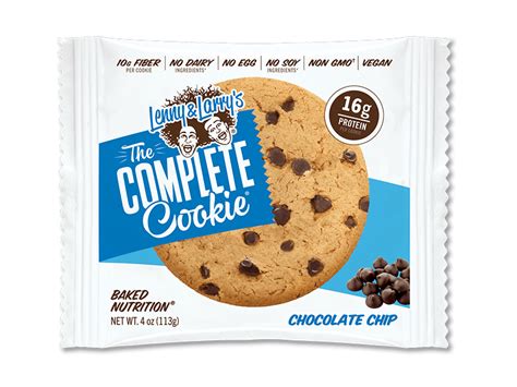 The Complete Cookie | Complete cookie, Lenny and larry cookies, Vegan protein cookies