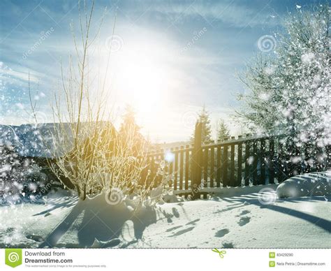Winter Wonderland Stock Photo Image Of Cold Hoar Europe 83429290