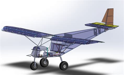 Ch701 Stol Solidworks Model On Behance