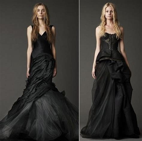 The official website of avril lavigne. Vera Wang black wedding dress (3) - Kaleidoscope effect