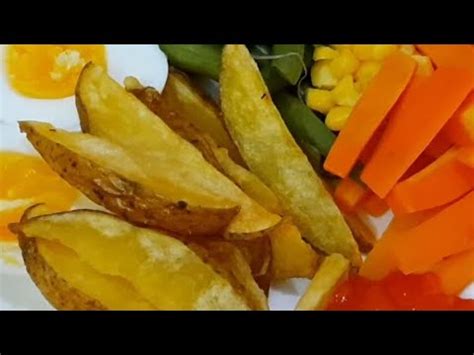 Potato wedges keju sudah selesai dibuat. Kentang Goreng ||Original Potato Wedges || - YouTube