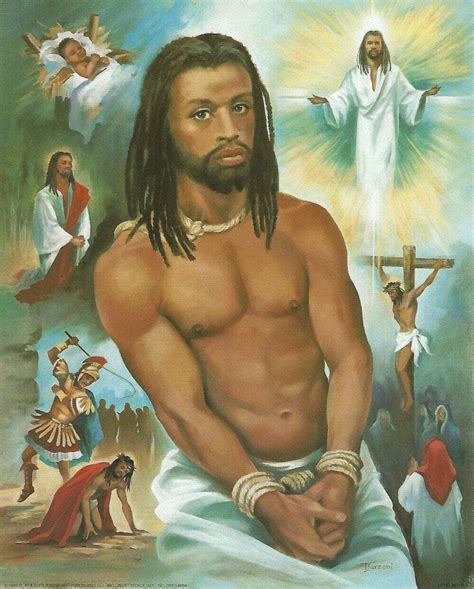 Black African American Black Jesus His Life 8x10 Print Ready To Be Framed Ebay