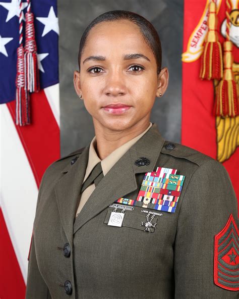 Sergeant Major Tricia M Smith Leavy 3rd Marine Aircraft Wing