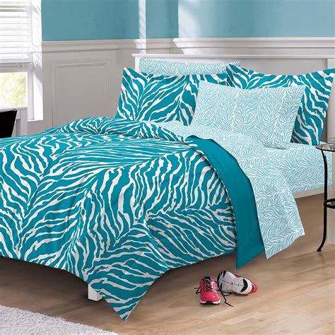 Jojo designs zebra print full/queen bedding ensemble will set your child up in high style. African Safari Print Bedding | Zebra print bedding, Full ...
