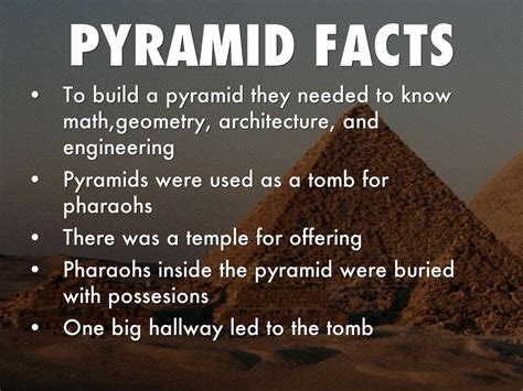 10 facts about ancient egypt pyramids design talk