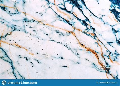 Natural White And Blue Marble Texture Background Stock Photo Image