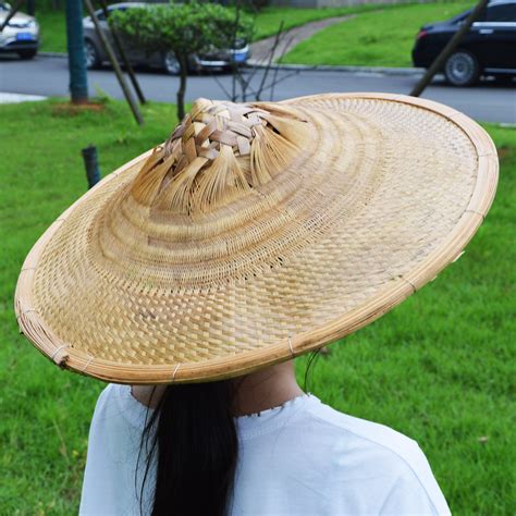 Bamboo Hat Samurai Etsy