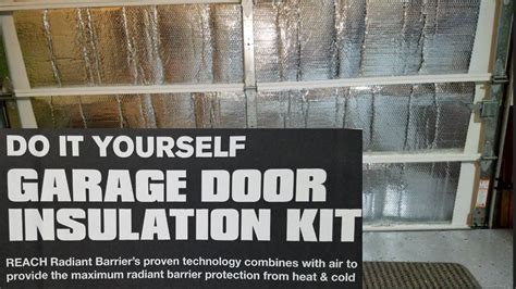 What about garage door insulation kits? How to do garage door insulation ? - YouTube