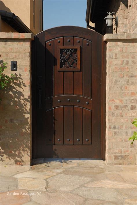 Premium Wood Gates V7 Garden Passages