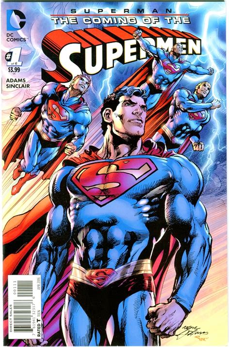 Superman The Coming Of The Supermen 1 Signed By Neal Adams