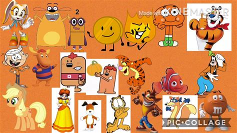 Which One Of These Orange Characters Are Better Youtube
