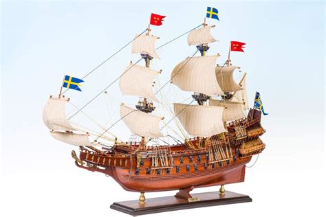 Buy Seacraft Gallery Swedish Model Ship Wasa Vasa 175 Fully